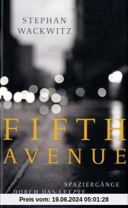 Fifth Avenue: Spaziergänge durch das letzte Jahrhundert